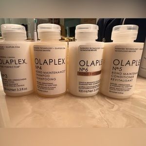 Olaplex hair set #3,4,5, and 6 retails total 95